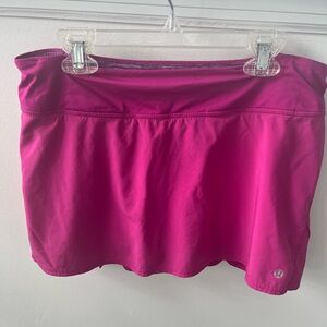 Lululemon Magenta Athletic Skirt